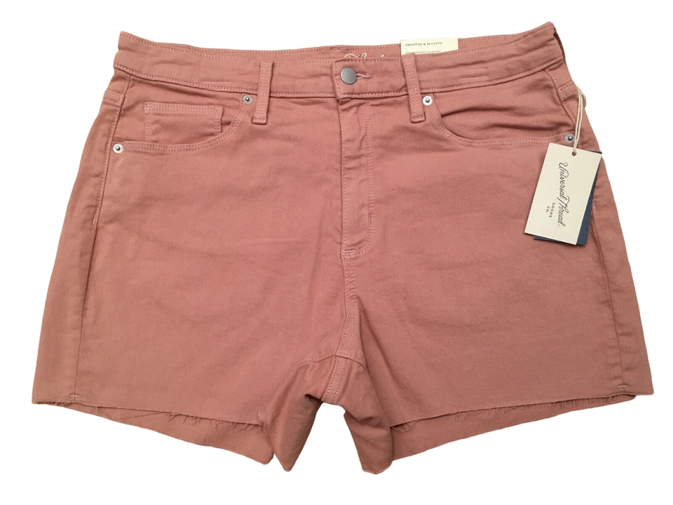 Women's Universal Thread High-rise Short Jean Shorts Vintage Rose Size 14 1020