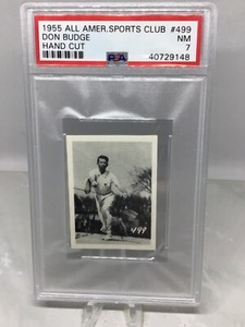 1955 All American Sports Club #499 Don Budge PSA 7 (4 in all grades)