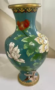 Antique Cloisonne Vase - Picture 1 of 6