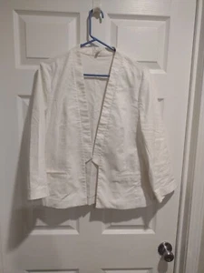 Maurices XL Cream Women's Dress Jacket Light Weight Stylist Business Class Coat - Picture 1 of 9