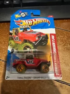 Hot Wheels Thrill Racers 2012 - Rally di palude Toyota Land Cruiser FJ40 #186 - Foto 1 di 1