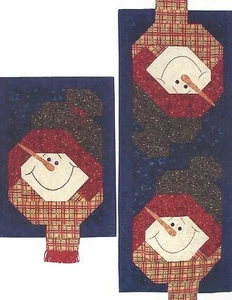Let It Snow applique quilt pattern by Cheryl Haynes of Prairie Grove Peddler - Picture 1 of 1