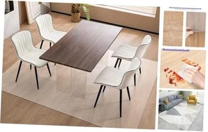  Area Mat for Hard Floor, 4.75'×7' Clear Area Rug for Home, PVC Non-Slip Floor  - Picture 1 of 8