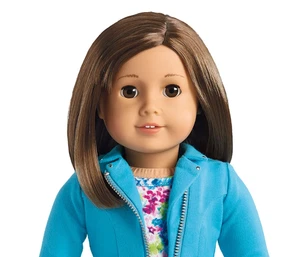 American Girl Truly Me Puppe 57 braune Haare braune Augen helle Haut NEU - Bild 1 von 3