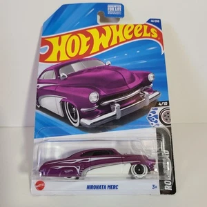 2025 Hot Wheels Rod Squad 4/10 Hirohata Merc Purple - Bild 1 von 2