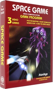 Space Game - Original Atari 2600 Homebrew Game - New in Box! - Picture 1 of 9