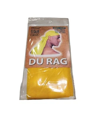 Du-Rag Titan Classic Talla 1 Ajuste Todo Color Amarillo 💛 Cuenta Foto 1 de 3