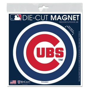 CHICAGO CUBS 6"X6" DIE-CUT MAGNET FOR INDOOR OR OUTDOOR HIGH QUALITY - Picture 1 of 1