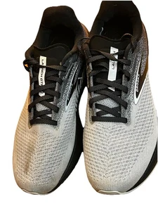 Brooks Launch GTS 10 Men’s Size 7.5 Boys 7.5Y Black Gray Running Sneakers READ - Picture 1 of 11