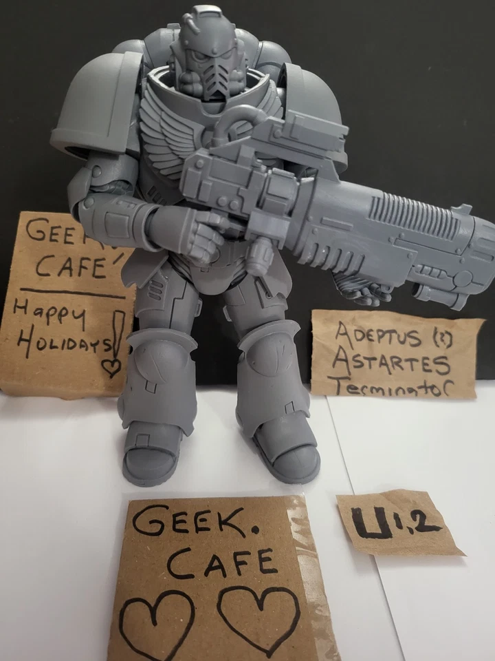 McFarlane Warhammer 40k Dark Blood Angels Intercessor Artist Proof Primaris U1-2 - Image 1 of 4