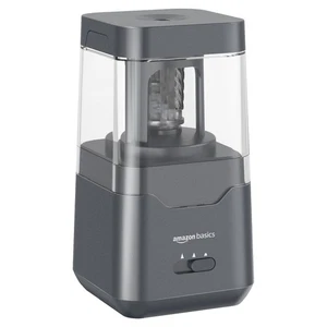 Amazon Basics tragbarer elektrischer Bleistiftspitzer, spiralförmige Klinge, automatischer Stopp, - Bild 1 von 6