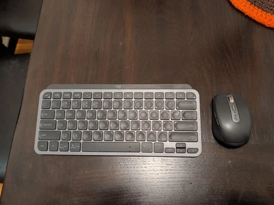 Logitech MX Keys Mini Wireless Keyboard & MX Anywhere 3 Wireless Mouse - Image 1 of 4