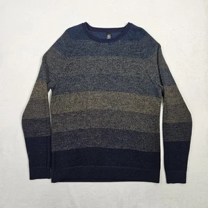 Suéter Lululemon Lana Merino Gradiente Texturizado Tejido Cuello Redondo Talla Grande - Imagen 1 de 6