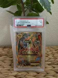 2016 POKEMON EVOLUTIONS M CHARIZARD EX #101 FULL ART HOLO PSA 7 NM #28849699 - Picture 1 of 2