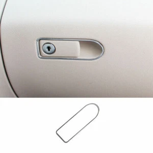 Silver Aluminum Co-Pilot Storage Box Handle Bowl Trim For Benz C-Class 2015-2021 - Bild 1 von 7