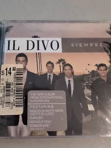 IL Divo - Siempre (CD, 2006) Romantic New/Sealed - Imagen 1 de 24