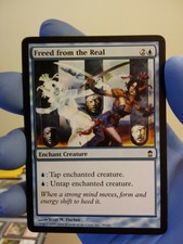 Freed from the Real x2 Saviors of Kamigawa NM UNPLAYED COLLECTOR OWNED...DO IT!!