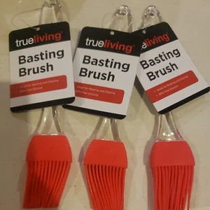 Trueliving Silicone Basting Brush 6.5" Set of 3 - Picture 1 of 1