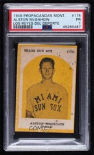 1946-47 Propagandas Montiel Los Reyes del Deporte Alston McGahagin #175 PSA 1