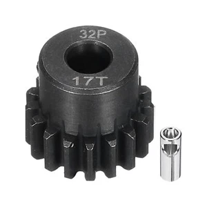 32P Steel Pinion Gear Set 17T for 5mm Shaft Hardened Steel Pinion Gear with S... - Picture 1 of 6