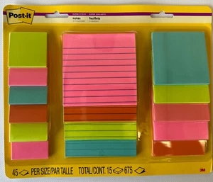 3m Post-it Super Sticky Notes Miami Colour Collection - Picture 1 of 3