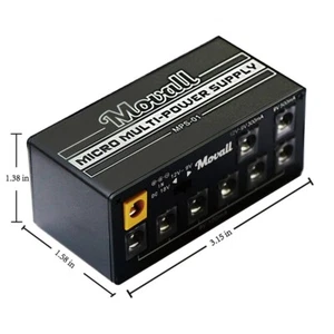 Movall MPS-01 Guitar Pedal Power Supply 8 Isolated Output Anti-Interference 18W - Picture 1 of 9