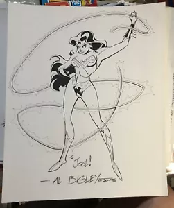 Disegno su commissione Al Bigley WONDER WOMAN - Foto 1 di 1