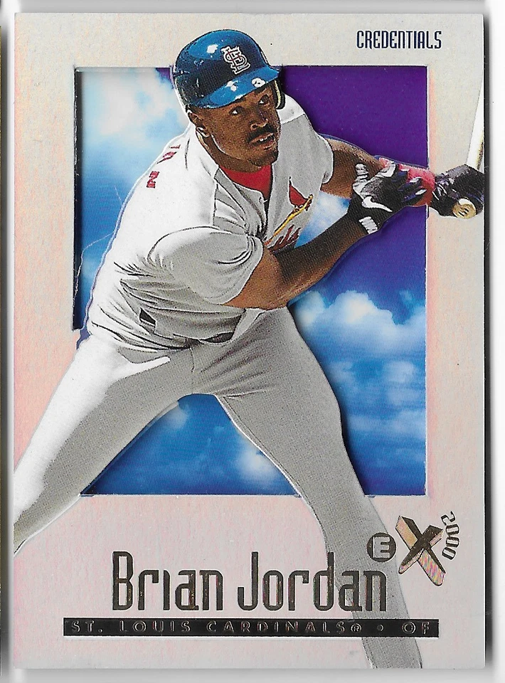 BRIAN JORDAN 1996 SKYBOX EX ESSENTIAL CREDENTIALS CARD #153/299! - Image 1 of 1