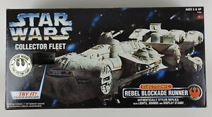 Electronic Rebel Blockade Runner Star Wars Collector Fleet Kenner 1996 90's New