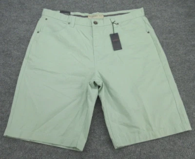 Pantalones Cortos de Tela Paper Denim Para Hombre 38 Verde PD&C Ajuste Regular Algodón (39x11.5) NUEVOS CON ETIQUETAS NUEVOS Foto 1 de 4