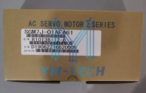 Servomotor de CA Yaskawa SGM7J-01AFA61 nuevo en caja envío rápido 1 pieza - Imagen 1 de 1