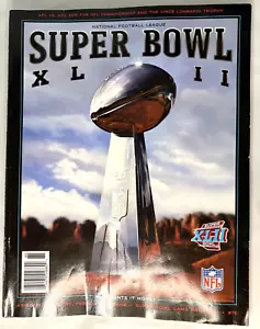 NFL Super Bowl XLll Official Game Program - Giants vs Pats Arizona Feb. 3rd, 2008 - Bild 1 von 2
