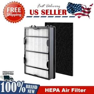 True HEPA & Carbon Filter Replacement for GE 106633, 106643, 106653 Air Purifier - Picture 1 of 5