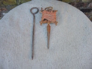 Alte Vintage Gartenschnur und Stift (1056) - Bild 1 von 5