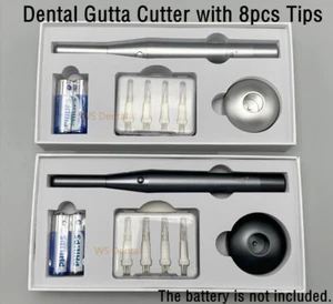 Dental Endo Akku Gutta Percha Zahnfleischschneider Spitzen mit 8 Stück Spitzen - Bild 1 von 15