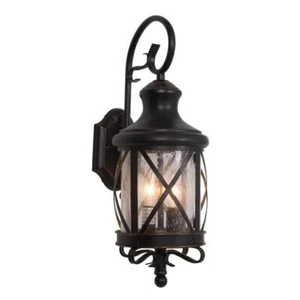 Yosemite Home Decor Outdoor Sconce 19.5"Hx7.5"Wx9.75"D Sturdy Oil Rubbed Bronze - Picture 1 of 4