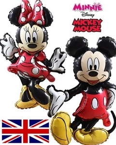 UK GIANT Disney Minnie Mickey Mouse Birthday Balloons Party Decorations Children - Picture 1 of 8