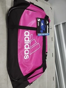 Adidas Defender Small Duffel Gym Bag Hot Pink - Picture 1 of 9