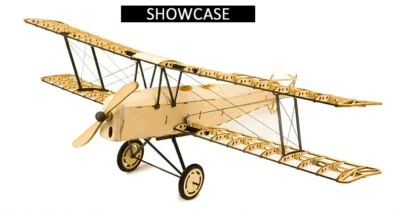 HC-DANCING WINGS TIGER MOTH 400mm, 1:18 DISPLAY LASER CUT KIT - Image 1 of 4