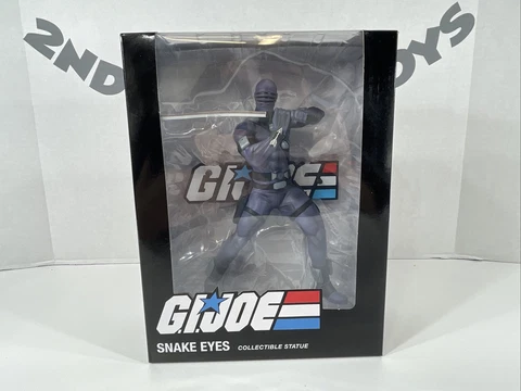 PCS Collectibles G.I. Joe Snake Eyes 1/8 Scale PVC Statue NEW In Open Box Cover