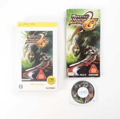 Monster Hunter Portable 2nd G (PSP the Best) Portable PSP Japan Import US Seller - Image 1 of 4