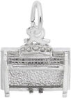 Sterling Silver Spinet Charm By Rembrandt