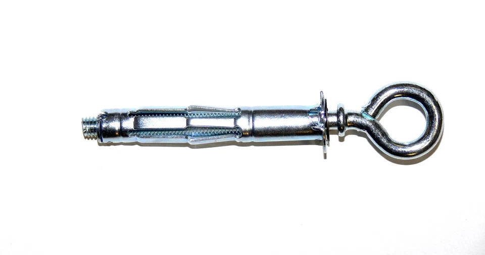 Tasselli Metallici ad Espansione M5 E M6 Con Occhiello, Zincato, Cartongesso - Immagine 1 di 1