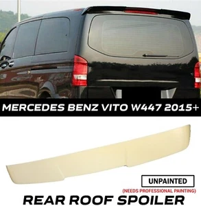 FÜR MERCEDES VITO W447 2015 VORWÄRTS HECKKLAPPE DACHSPOILER FLÜGEL PU QUALITÄT - Bild 1 von 8