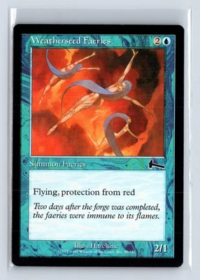 (2x) WEATHERSEED FAERIES – MTG Magic the Gathering Card – Urza's Legacy – Common - Image 1 of 4