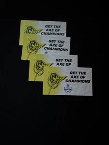 NEW/UNUSED- FNCS Axe Of Champions Card and Code; Pro-Am Exclusive - Picture 1 of 4