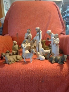 Nice Nativity Set by Willow Tree, Complete Set (CU496) chalice co - Picture 1 of 1