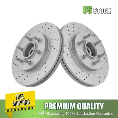 Rotores de freno delanteros para Ford F-150 Lincoln Mark LT 2004 2005 2006 2007 2008 Foto 1 de 4