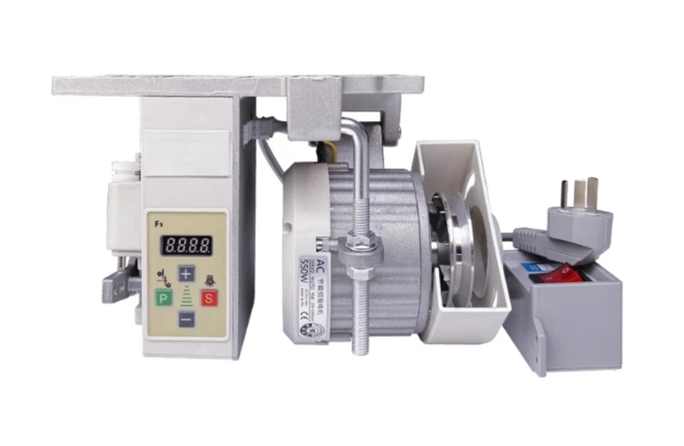 Sewing Machine Energy-Saving Quiet Motor Flatbed Double-Needle Overlock 220V - Image 1 of 4