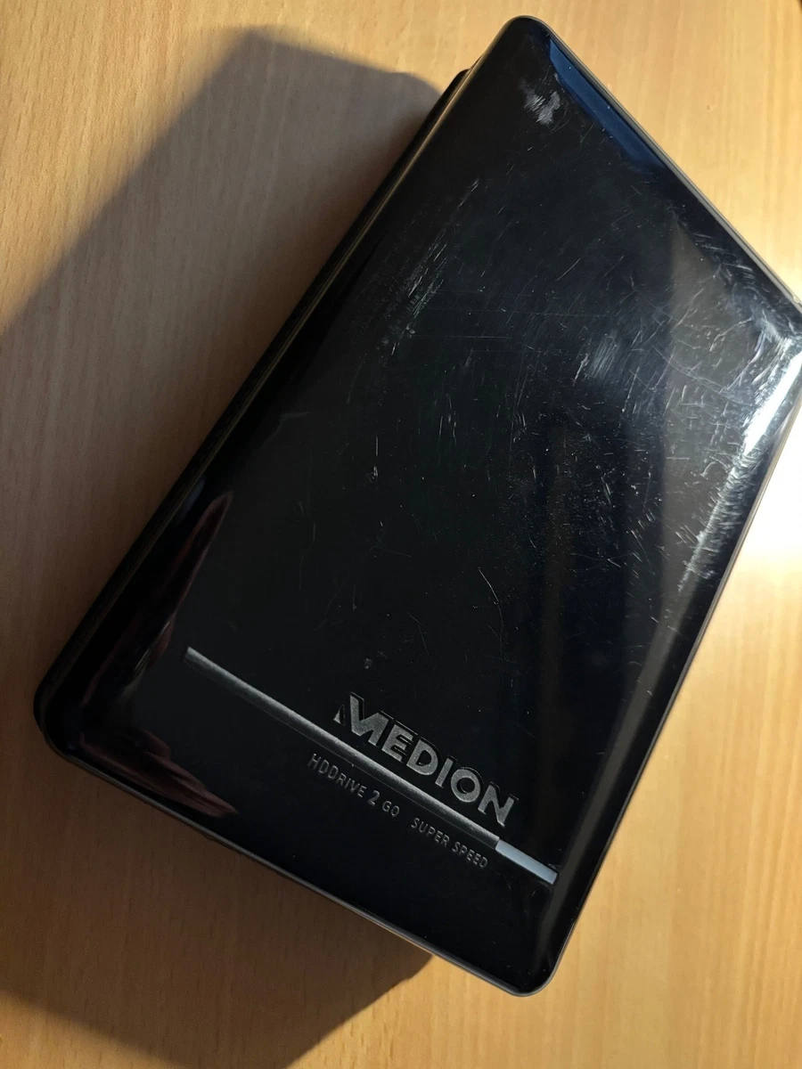 12V Netzteil Kompatibel Für Medion HDDrive2Go Ultra Speed 1TB Externe Festplatte